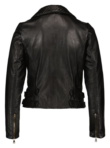 7eleven Leren jas "Luxy" zwart