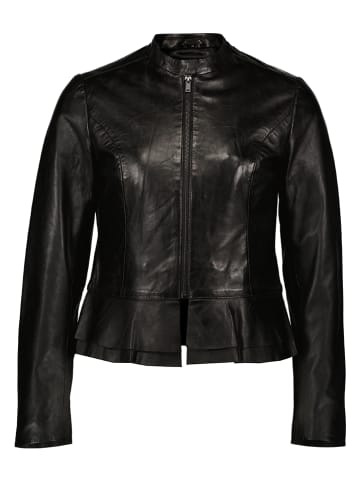 7eleven Lederjacke "Silla" in Schwarz