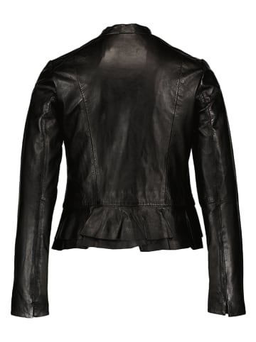 7eleven Lederjacke "Silla" in Schwarz