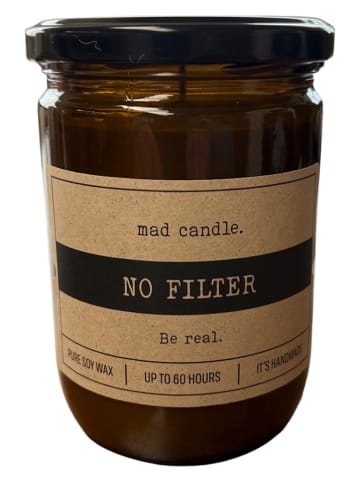 Candle Brothers Duftkerze "No Filter" in Braun - 360 g