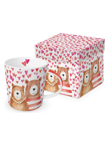 ppd Mok "Love Bears" lichtroze/lichtbruin - 350 ml