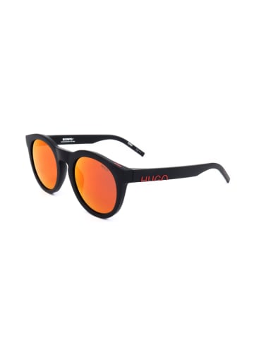 HUGO Herren-Sonnenbrille in Schwarz/ Orange