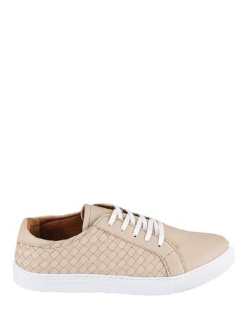 Noosy Leren sneakers beige