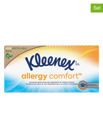 Kleenex 12er-Set: Kosmetiktücher "Allergy Comfort" - 12x 56 Stück