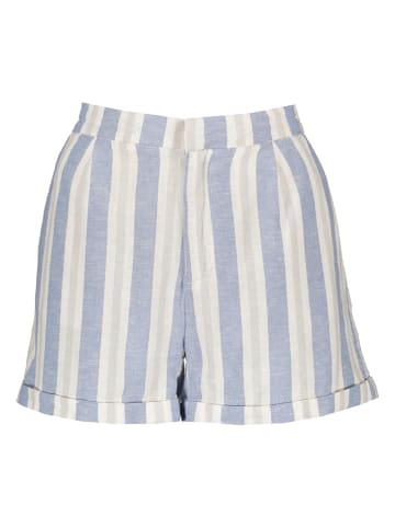 ONLY Shorts in Blau/ Creme