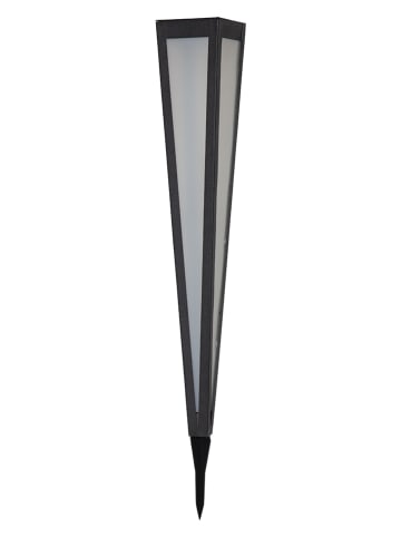 STAR Trading Solarna lampa LED w kolorze czarnym - 10 x 61 x 10 cm