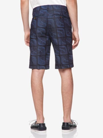 Benetton Bermudas in Dunkelblau/ Bunt