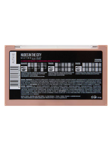 Maybelline Oogschaduwpalet "Nudes In The City", 9,6 g