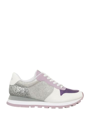 Liu Jo Sneakersy w kolorze srebrno-fioletowym