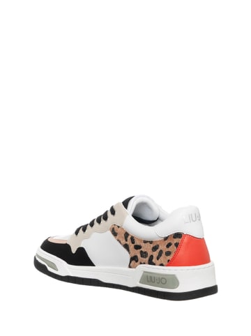 Liu Jo Sneakers in Weiß/ Schwarz/ Bunt