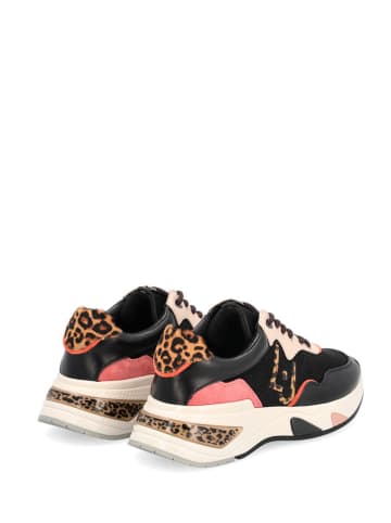 Liu Jo Sneakers in Schwarz/ Pink/ Bunt