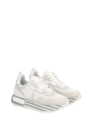 Liu Jo Sneakersy w kolorze srerbno-białym