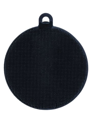 Wenko 4-delige set: siliconen afwassponzen "Soft" zwart - 2x 2 stuks