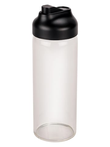 Wenko Essig- & Ölspender "Flip" in Transparent/ Schwarz - 450 ml