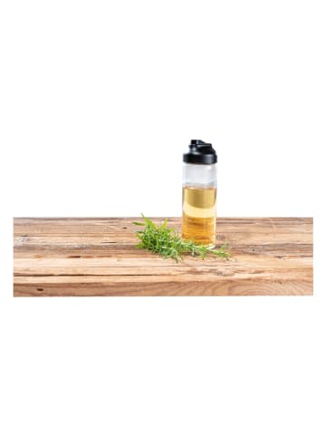 Wenko Azijn-/oliedispenser "Flip" transparant/zwart - 450 ml