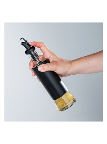 Wenko Essig- & Ölspender "Boga" in Schwarz - 300 ml