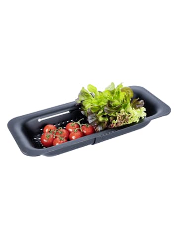 Wenko Gootsteenzeef "Sivo" zwart - (B)50 x (H)7 x (T)20 cm