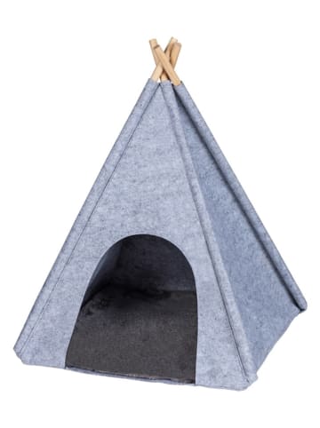 Wenko Filz-Tierbett in Hellgrau - (B)45 x (H)60 x (T)45 cm