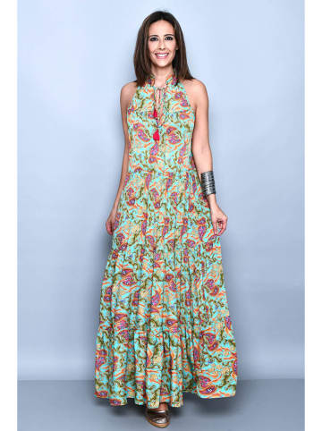 H.H.G. Kleid in Grün/ Bunt