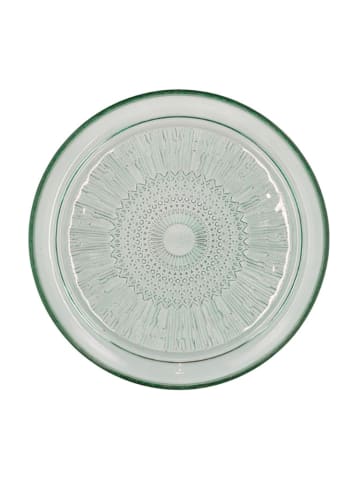 Bitz 6er-Set: Speiseteller "Kusintha" in Grün - Ø 25 cm