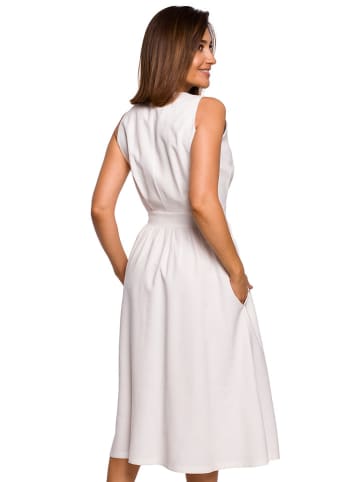 Stylove Sukienka w kolorze białym