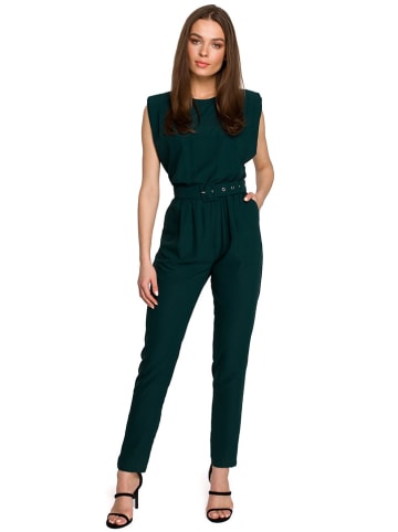 Stylove Jumpsuit in DunkelgrÃ¼n