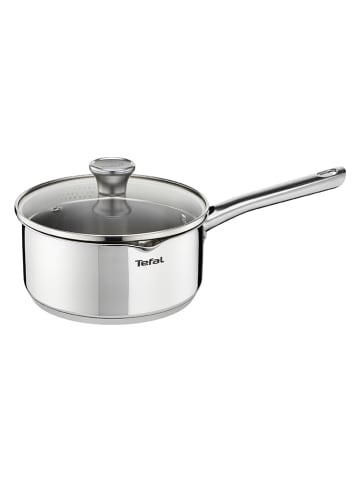 Tefal 9tlg. Set: Edelstahl-Kochgeschirr "Duetto"