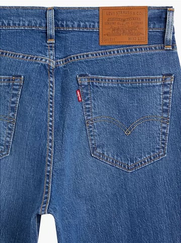 Levi´s Dżinsy "511" - Slim fit - w kolorze niebieskim
