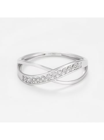 DIAMANTA Weißgold-Ring mit Diamanten