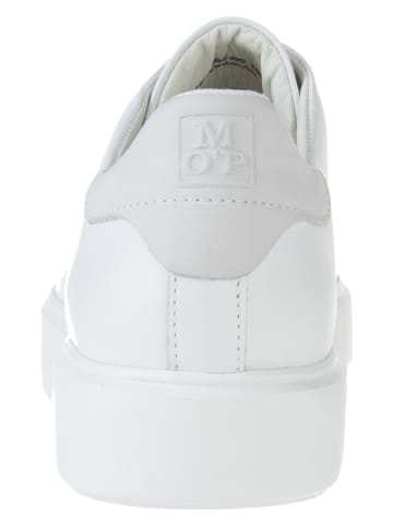 Marc O'Polo Shoes Leder-Sneakers in Weiß