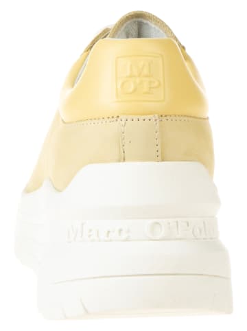 Marc O'Polo Shoes Leren sneakers geel