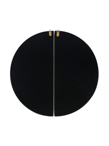 Homede Spiegel zwart - Ø 50 cm