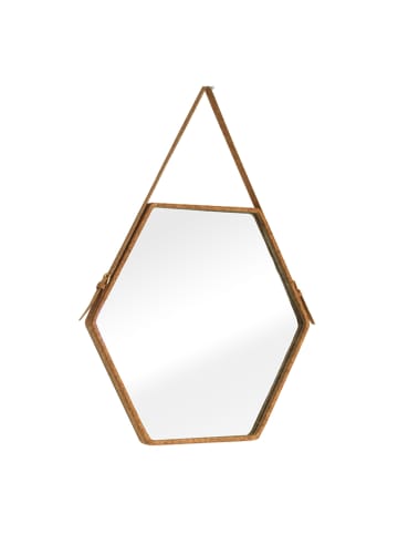 Homede Lustro w kolorze beżowym  - (S)54 x (W)47,5 cm