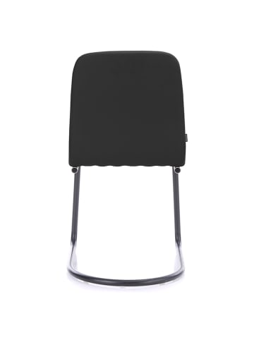 Homede Stuhl in Schwarz - (B)34 x (H)85 x (T)46 cm