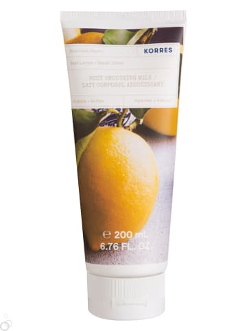 Korres Körpermilch "Smoothing Basil Lemon", 200 ml