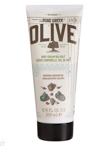 Korres Körpercreme "Pure Greek Olive Sea Salt", 200 ml