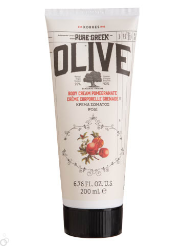 Korres Körpercreme "Pure Greek Olive Pomegranate", 200 ml