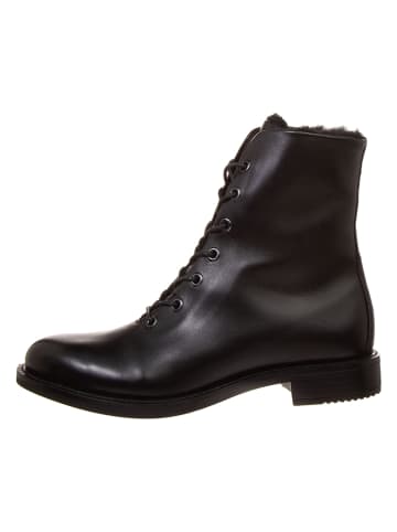 Ecco Leren boots zwart