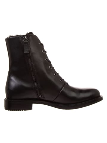 Ecco Leren boots zwart