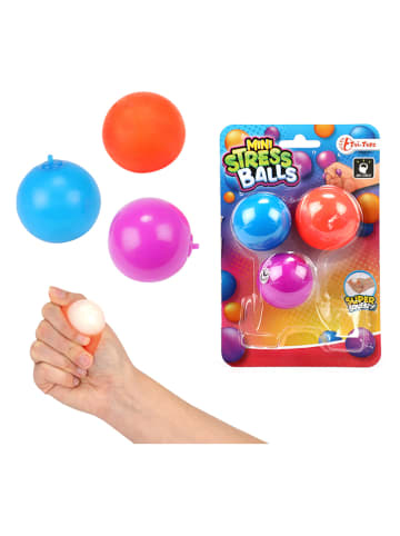 Toi-Toys Mini-Anti-Stress-Bälle - 3 Stück - ab 3 Jahren