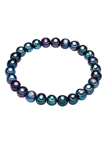 The Pacific Pearl Company Perlen-Armband in Dunkelblau