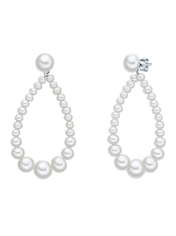 The Pacific Pearl Company Zilveren oorstekers met parels