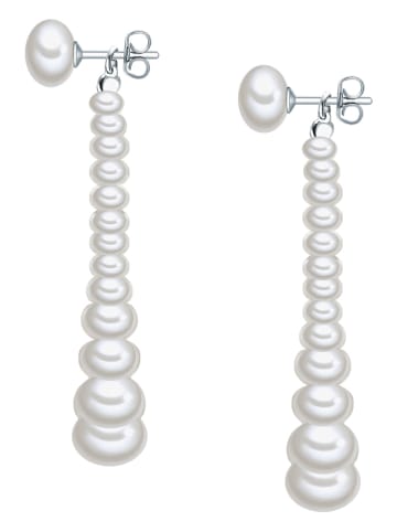 The Pacific Pearl Company Zilveren oorstekers met parels