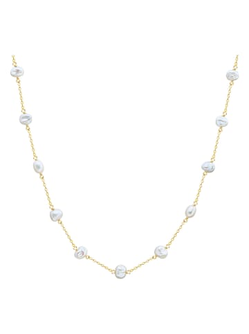 The Pacific Pearl Company Vergold. Halskette mit Perlen - (L)41 cm