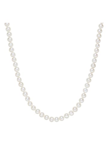 The Pacific Pearl Company Parelketting wit - (L)90 cm