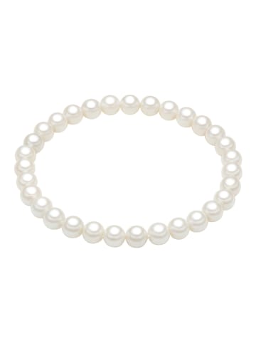 Perldesse Perlen-Armband in Weiß