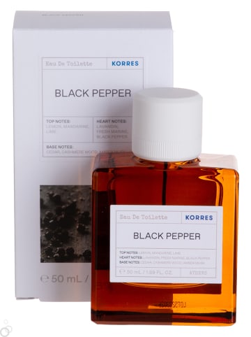 Korres Black Peper - eau de toilette, 50 ml