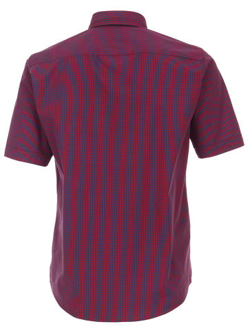 CASAMODA Koszula - Casual fit - w kolorze różowo-granatowym