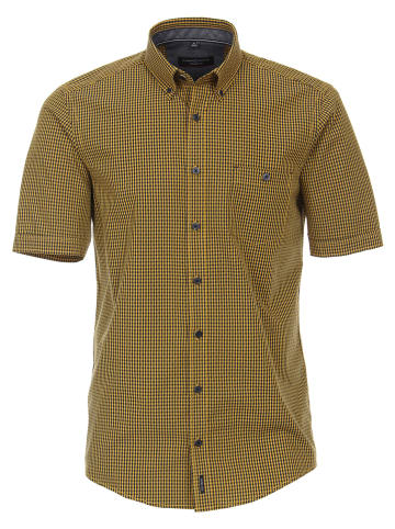 CASAMODA Koszula - Casual fit - w kolorze czarno-żółtym
