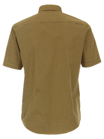 CASAMODA Koszula - Casual fit - w kolorze czarno-żółtym